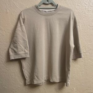 Classic Beige Short Sleeve Men's Tee